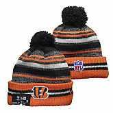 Cincinnati Bengals Team Logo Knit Hat YD (13)